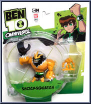 Shocksquatch - Ben 10 Omniverse - 4" Scale - Bandai Action Figure