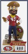 Sourdough Sam San Francisco 49ers Scoreboard Special Edition Bobblehead NFL