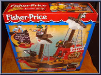 fisher price pirate boat