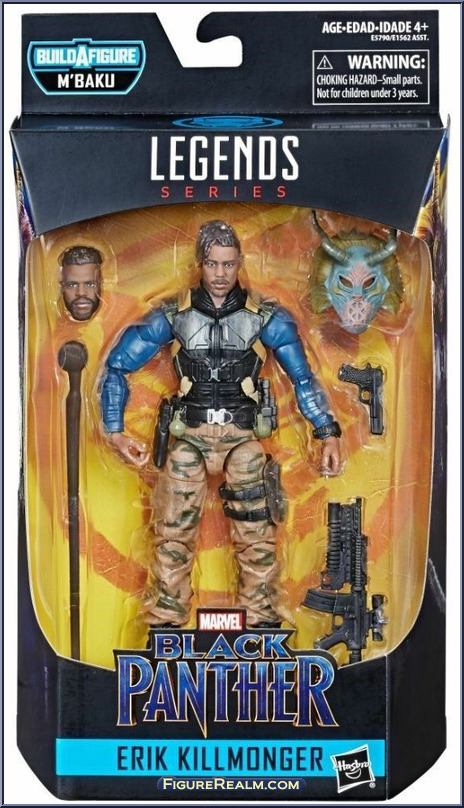 Erik Killmonger Marvel Legends Infinite Series M Baku Series