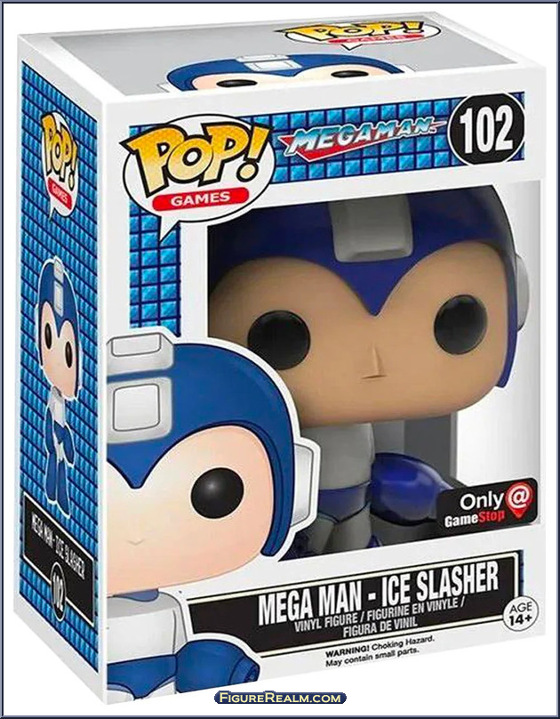 Mega Man Ice Slasher Megaman Basic Series Funko Action Figure