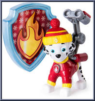 Marshall - Paw Patrol - The Great Snow Rescue - Wal-Mart - Spinmaster  Action Figure