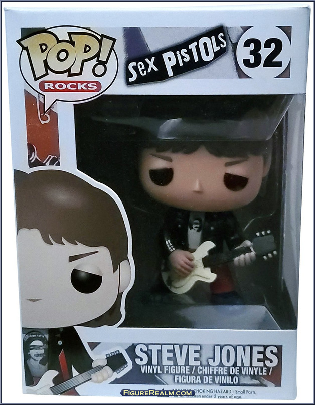 Steve Jones Sex Pistols Pop Vinyl Figures Funko Action Figure