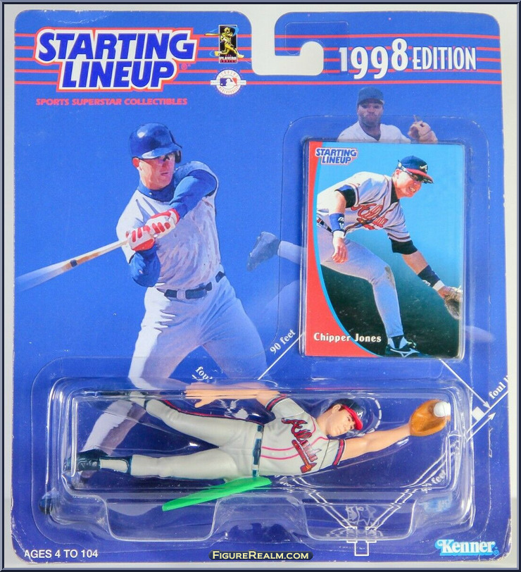 Chipper Jones Starting Lineup Baseball Series Kenner