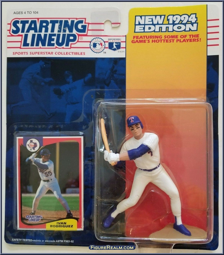 Ivan Rodriguez Starting Lineup Baseball Series Kenner