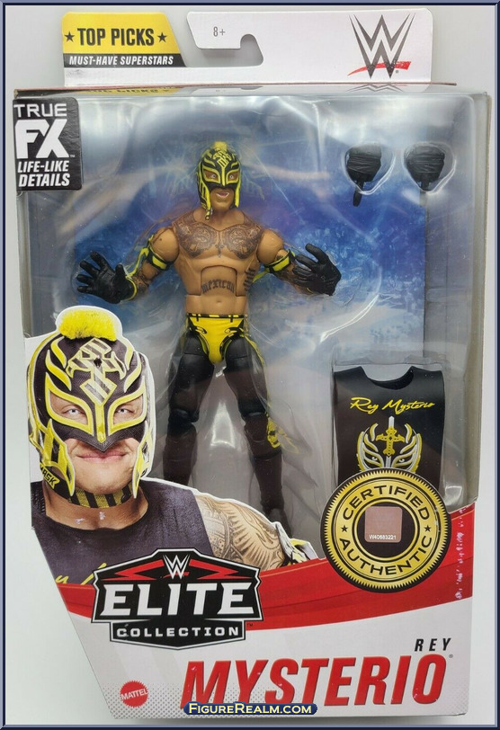 Rey Mysterio Wwe Elite Collection Top Picks Mattel Action Figure