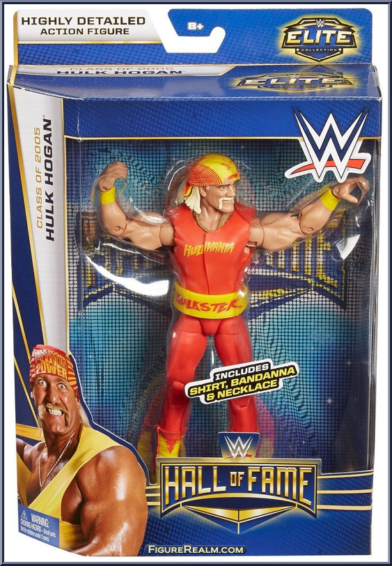 Hulk Hogan Class Of 2005 WWE Elite Hall Of Fame Series 2 Mattel