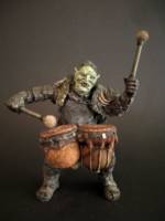 Orc drummer boy, custom of the dungeon master figure by toybiz ...