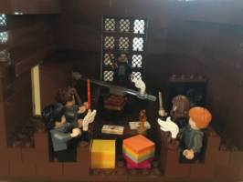 Lego Charms Class (Harry Potter) Custom Diorama / Playset