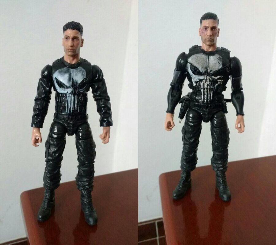 Punisher Netflix Marvel Legends Custom Action Figure