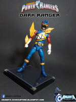 Dark Ranger (Power Rangers) Custom Action Figure