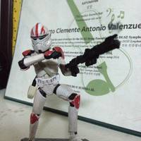 Captain Fordo (Phase II Armor) (Star Wars Clone Wars) Custom Action Figure