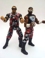 Dudley Boyz 2000 attire (Wrestling) Custom Action Figure