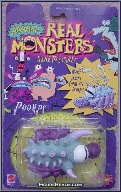 Poomps - Aaahh!!! Real Monsters - Basic Series - Mattel Action Figure