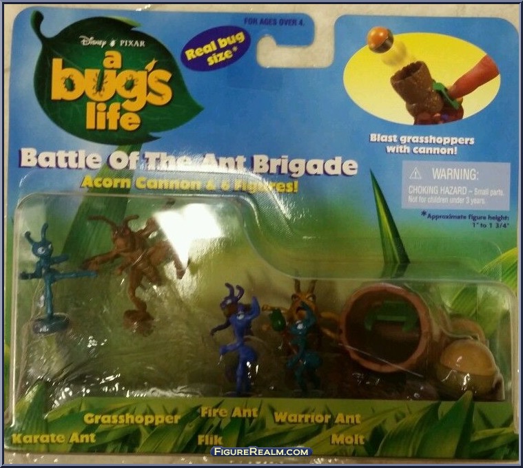 Battle of the Ant Brigade - A Bug's Life - Playsets - Mattel Action Figure