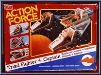 Triad Fighter (with Captain) Action Figure