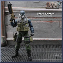 Steel Brigade (Special Corps) from Action Force - Special Deployment manufactured by Valaverse [Loose]