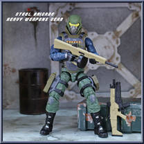Steel Brigade Gear Pack from Action Force - Special Deployment manufactured by Valaverse [Loose]