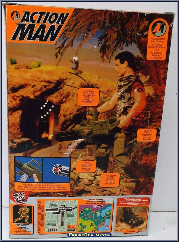 Action Man - Hasbro 1995 - Cannon Assault