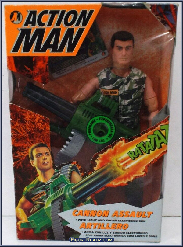 Action Man - Hasbro 1995 - Cannon Assault