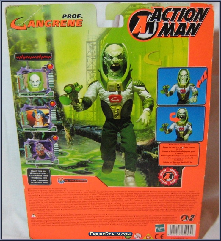 Professor Gangrene (Helmet) - Action Man - Basic Series - Hasbro Action ...