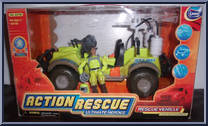 Hazmat Jeep Action Figure
