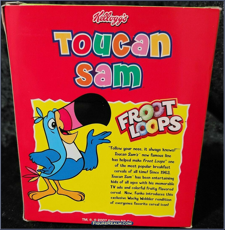 Toucan Sam - Ad Icons - Wacky Wobblers - Funko Action Figure