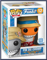 Fin Du Chomp (Orange) from Ad Icons - Pop! Vinyl Figures manufactured by Funko [Front]