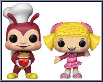 Jollibee & Hetty Spaghetti from Ad Icons - Pop! Sets manufactured by Funko [Loose]