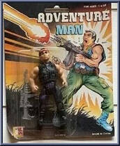 Red Dog Head Action Figure