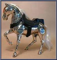 Z-100 from Adventures of the Galaxy Rangers - Horses manufactured by Galoob [Loose]