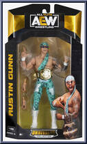 Austin Gunn from AEW - Unrivaled - Series 16 manufactured by Jazwares [Front]