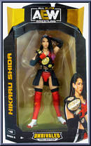Hikaru Shida from AEW - Unrivaled - Series  6 manufactured by Jazwares [Front]