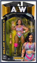 Willow Nightingale from AEW - Unrivaled - Series 17 manufactured by Jazwares [Front]