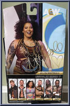 Willow Nightingale (Chase) from AEW - Unrivaled - Series 17 manufactured by Jazwares [Back]