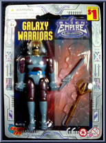 Maroon Warrior Action Figure