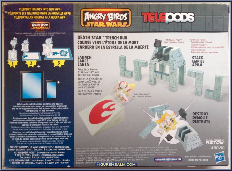 Death Star Trench Run - Angry Birds: Star Wars - Accessories - Hasbro  Action Figure