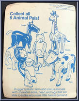 Lion from Animal Pals - Basic Series manufactured by Fisher-Price [Back]