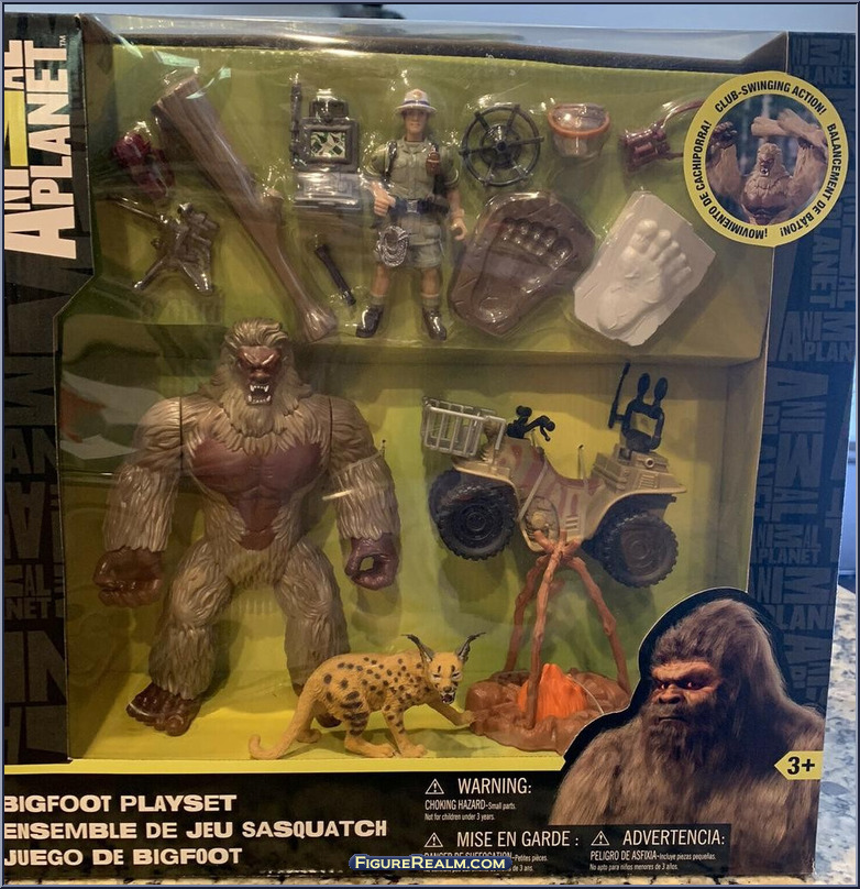 Bigfoot Playset - Animal Planet - Basic Series - Unknown Action Figure