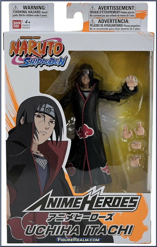 Uchiha Itachi - Anime Heroes - Naruto: Shippuden - Bandai Action Figure