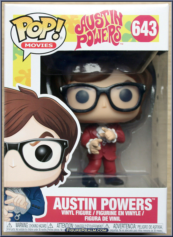 Austin Powers (Red Suit) - Austin Powers - Pop! Vinyl Figures - Funko  Action Figure