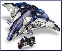 Cycle Blast Quinjet Action Figure