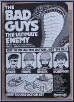 Hawk from Bad Guys - Basic Series manufactured by Remco [Back]