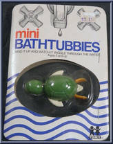 Turtle (Green Shell) from Bathtubbies - Mini Wind-Ups manufactured by Tomy [Front]