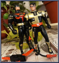 Ninja Power Pack Batman & Robin Action Figure