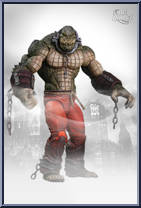 Killer Croc from Batman - Arkham City - Deluxe Figures manufactured by DC Direct [Loose]