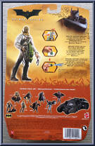 Scarecrow from Batman Begins - Series 1 manufactured by Mattel [Back]