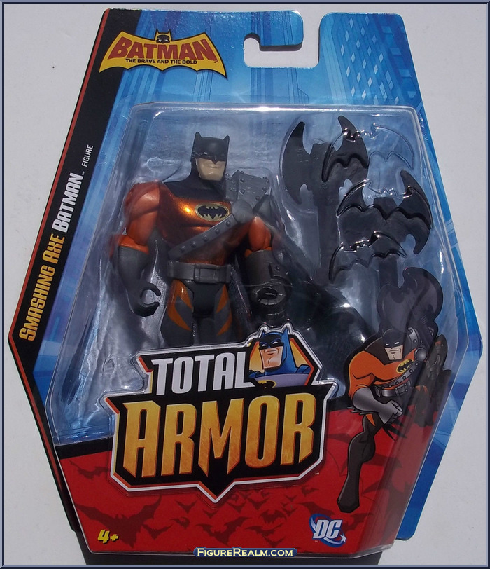 Batman (Smashing Axe) - Batman Brave & The Bold - Total Armor - Mattel ...