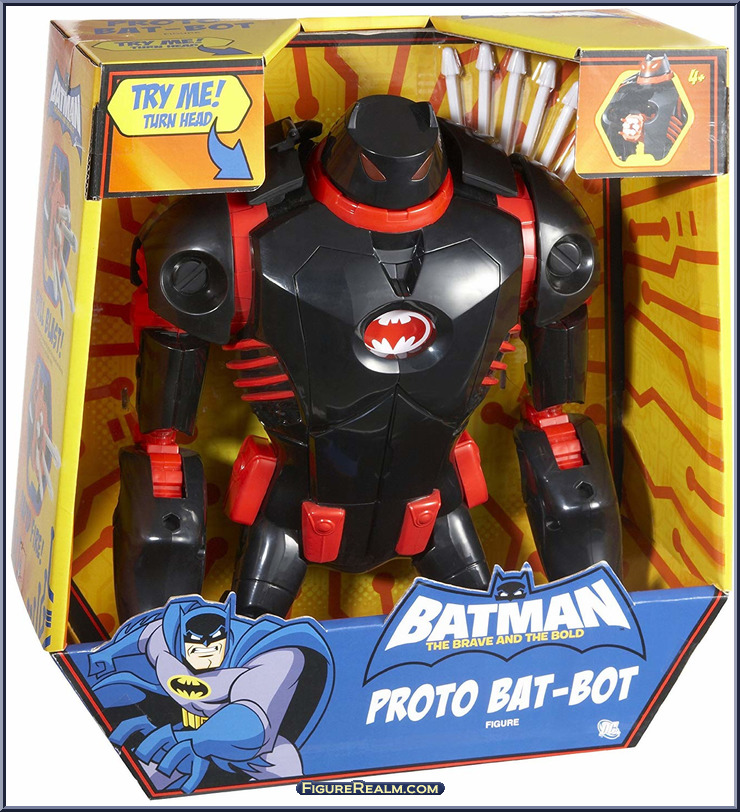Proto Bat-Bot - Batman Brave & The Bold - Vehicles - Mattel Action Figure