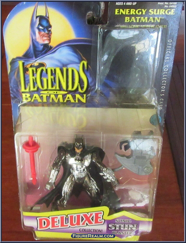 Batman (Energy Surge) - Batman - Legends of - Series 3 - Deluxe Figures -  Kenner Action Figure